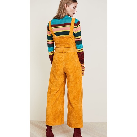 REPOSH Mara Hoffman Idola Jumpsuit in Mustard (fits a size 2) - Picture 8 of 8